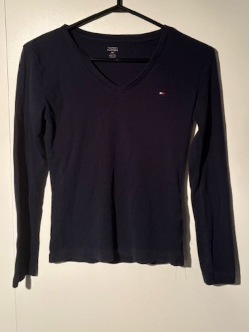 Navy Blue Long-Sleeved Shirt from Tommy Hilfiger